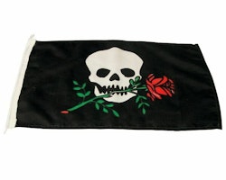 Humorflagga pirat/ros 30x45cm