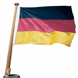 Båtflagga polyester Tyskland, 50x30 cm