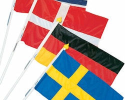 Fasadset Sverige, flagga 70 cm