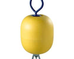 Polyform osänkbar förtöjningsboj kort ten gul, 285x600mm