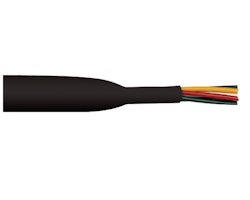 OceanFlex krympslang Ø: 4,8-2,4mm L:15cm svart, 20 st
