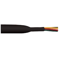OceanFlex krympslang Ø: 9,5-4,8mm L:15cm svart, 15 st