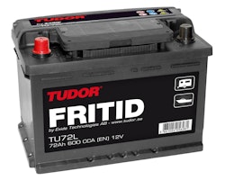 Tudor/Exide Fritidsbatteri 72ah