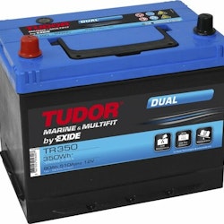 Tudor/Exide Batteri Nautilus 80 ah dual