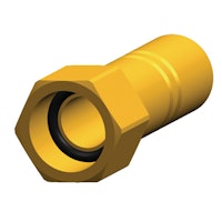 Whale adapter hona 3/8" mässingsgänga, 50 st