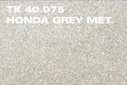 Sprayfärg honda grå metall metallic fram till 2012