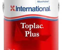 International Toplac Plus Jet svart lack 0,75 L