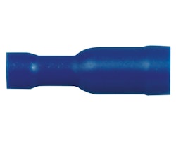 Honkontakt rund blå 5.0 mm, 100 st
