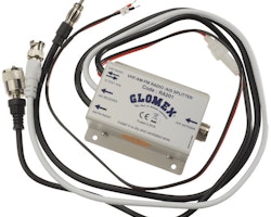 Glomex RA201 VHF/AM-FM/AIS-antenn splitter, 12V