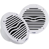 Högtalarset Logic SoundLab Marine 8" Vit 2st.