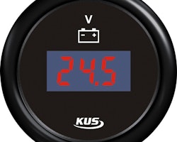 Kus digital voltmeter 9-32v, svart, 12/24V