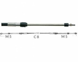 Ultraflex Reglagekabel C8 universal för inombordare 15 fot