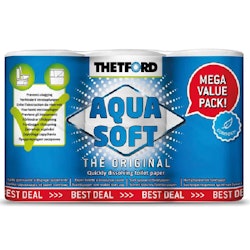 Toalettpapper Aqua Soft Mega value pack