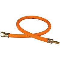 Gasolslang 120 cm, 1/4" koppling med 8mm stos