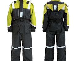 1852 flytoverall svart/gul 50N EN ISO 12402-6, strl XL