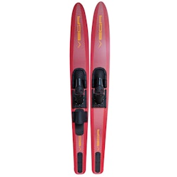 Vattenskidor Combo 170 cm, Röd/orange