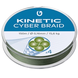 Kinetic Cyber braid 4, 0,14mm/14,8kg