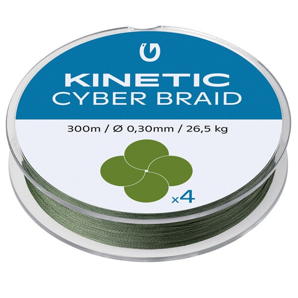 Kinetic Cyber braid 4, 0,20mm/18,0kg