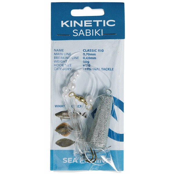 Kinetic Sabiki plattfisktafs, 40g