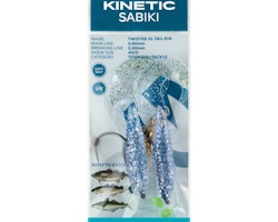 Kinetic Sabiki Twister XL blue/silver