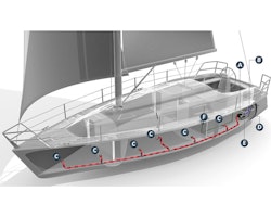 Webasto Air Top luftfördelningskit Evo 40 till 2 hytter