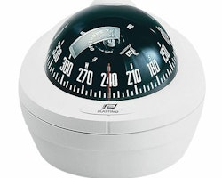 Plastimo Offshore 75 mini piedestal kompass vit 12V