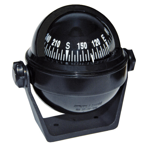 Riviera kompass m/bygel Stella 2 ½", svart