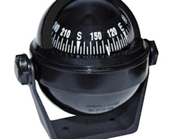 Riviera kompass m/bygel Stella 2 ½", svart