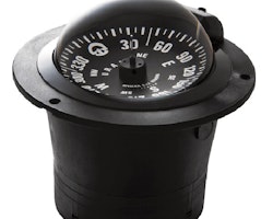 Riviera nedfälld kompass BU1 Urania 4", svart