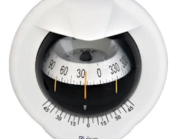 Riviera skottmonterad kompass Polare, vit