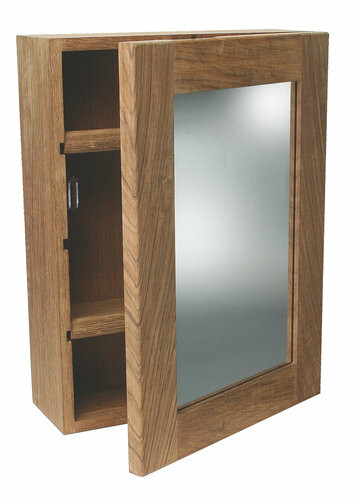 Toalettskåp med spegeldörr 33x46x11 cm