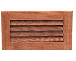 Roca ventilgaller teak 16x20,5cm