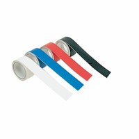 Dekortejp 15mm 10m. röd