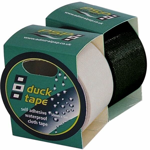 Psp duck tape gaffatejp svart 50 mm x 50 m