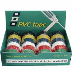 PSP PVC-tejp isoleringsband 19 mm, 24 rullar