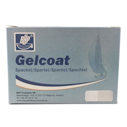 BHP Gelcoat-spackelmassa Vit RAL 9016, 100g och 7g härdare