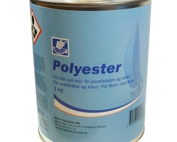 BHP Polyesterplast 1kg, utan härdare