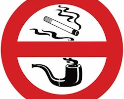 Klistermärke - rökning förbjuden