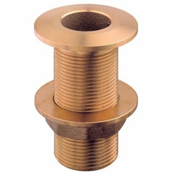 Guidi Bordgenomföring mässing planhuv, 3/8”, 55mm