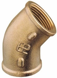 Guidi böj 45° inv/inv 1 1/2"