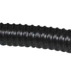 Spiralsugslang 38mm svart 10m