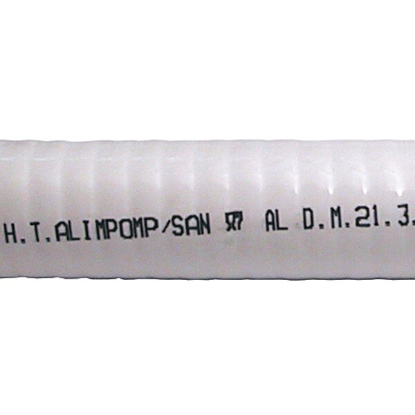 Spiralsugslang 38mm vit 10m