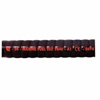 Påfyllningsslang a1 svart 38mm 1m