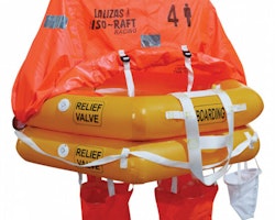 Lalizas Racing ISO 9650-1 livflotte i väska 6 pers, 30kg