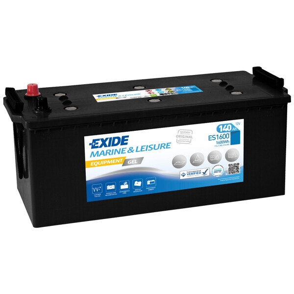 Exide Equipment batteri gel, 140 Amp