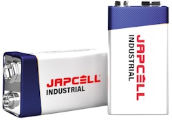 Japcell Industrial batteri 9V / 6LR61, 10 st