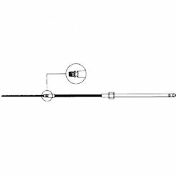 Ultraflex styrkabel M58, 7 fot