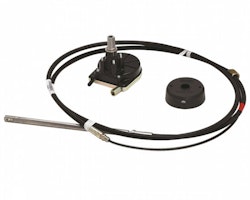 Ultraflex Styrväxel inkl. svart kåpa och 9 fot. M58 kabel