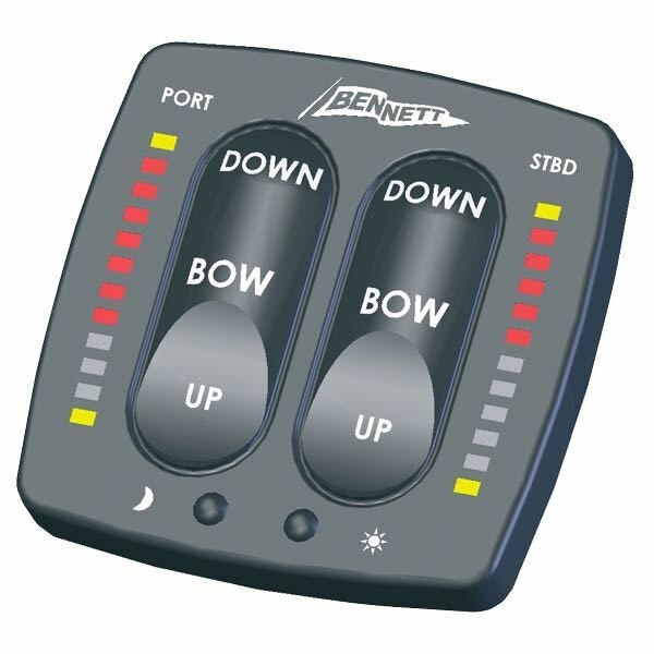 Vippbrytare med indikator 24 V