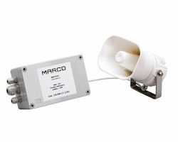 Marco elektroniskt signalhorn m/elektronikbox, 24V
